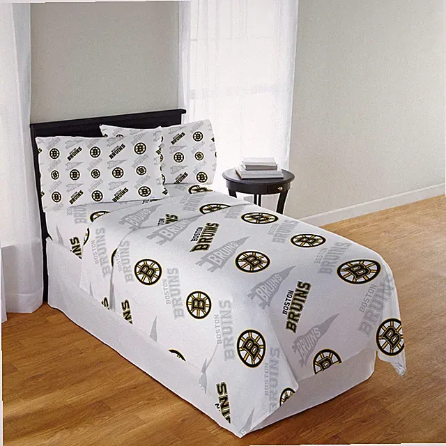 NHL Officially Licenced Boston Bruins Sheet Set