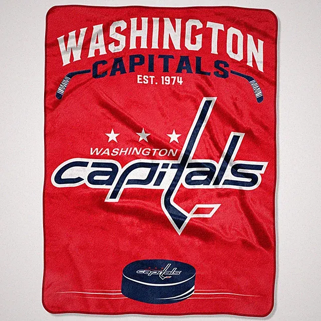 NHL Signature Raschel Throw Blanket 60x80 Soft Warm Cozy Team Logo