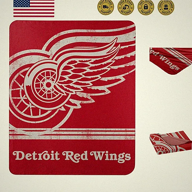 NHL Unisex-Adult Fleece Throw Blanket