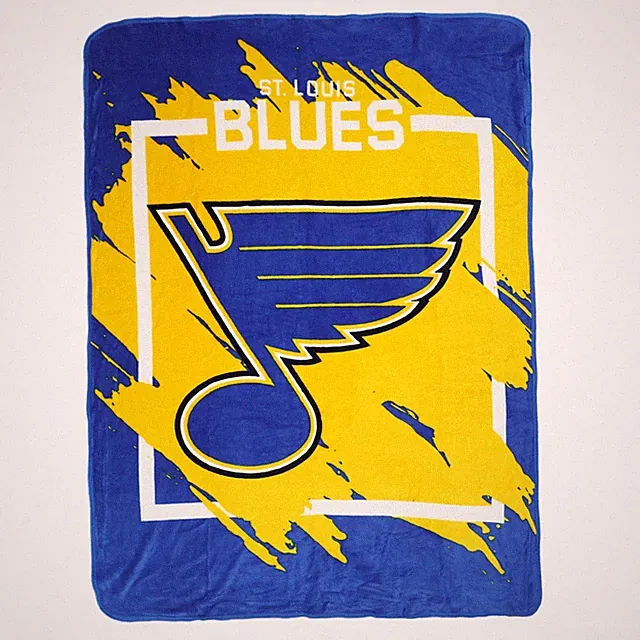 Northwest NHL St. Louis Blues Micro Raschel Throw Blanket 46x60