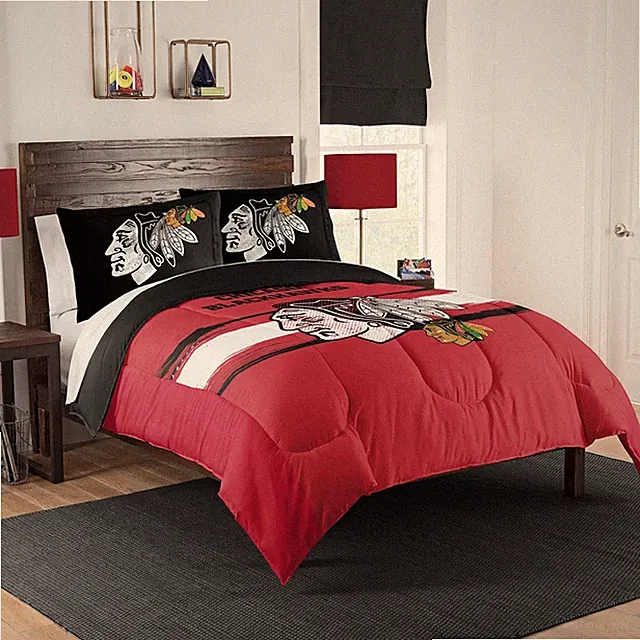 NORTHWEST Officially Licensed Chicago Full/Queen, Blackhawks